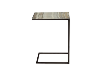 QUADRO - Rectangular ceramic side table by Sovet italia