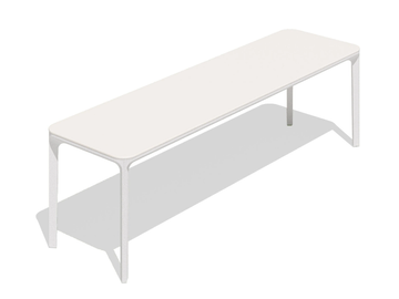 SLIM - Ceramic garden bench by Sovet italia
