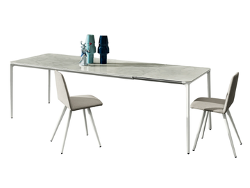 SLIM EXTENSIBLE - Extending ceramic table by Sovet italia