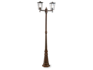 NOTORIUS - Die cast aluminium garden lamp post by SOVIL