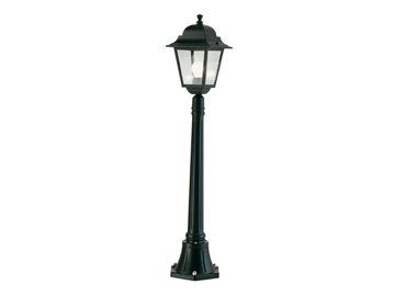 QUADRATA 340 - Lantern die cast aluminium garden lamp post by SOVIL