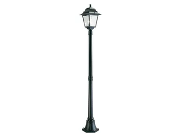 QUADRATA 341 - Lantern die cast aluminium garden lamp post by SOVIL