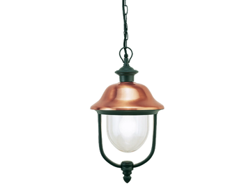 RUSTICA - Suspension lamp for outdoor in aluminum and copper by SOVIL
