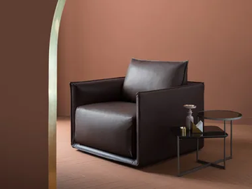 MAX - Armchair with armrests by SP01