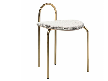 MICHELLE - Low upholstered stool by SP01