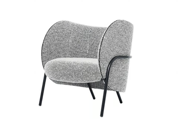 ROYCE - Fabric armchair with armrests by SP01