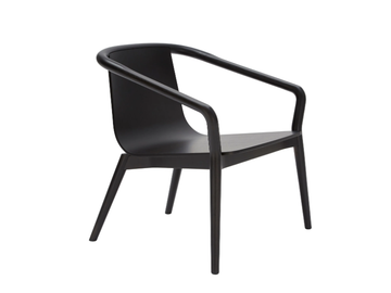THOMAS - Ash easy chair with armrests by SP01