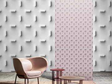 LINE RELIEF WPN 508 - Motif 3D effect wallpaper by Spaghetti Wall