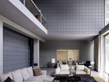 LIVIO WPN 806 - Check 3D effect wallpaper by Spaghetti Wall