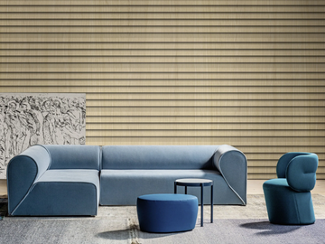 WOODEN STRIPES WPN 800 - Striped wood effect wallpaper by Spaghetti Wall