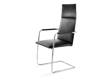 .LEPTOS L4002 - Cantilever reception chair high-back by Spiegels