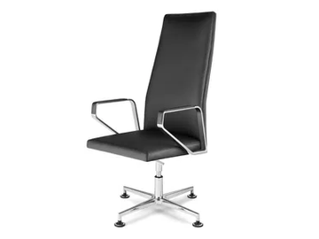 .PILOT 4001 - High-back office chair with 4-Spoke base by Spiegels