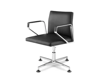 .PILOT PS1201 - Swivel training chair with 4-spoke base with armrests by Spiegels