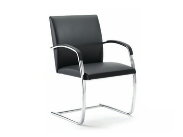 .PRADO 8002 - Cantilever leather chair with armrests by Spiegels