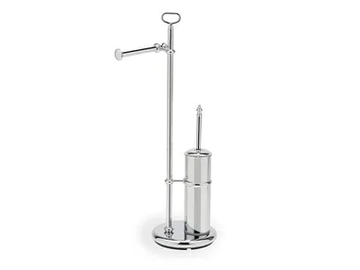 ELITE EL20 - Brass toilet roll holder / toilet brush by Stilhaus