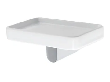 LIVING - Wall-mounted ceramic soap dish by Stilhaus