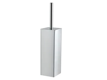 LIVING - Wall-mounted chromed brass toilet brush by Stilhaus