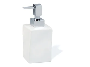 PRISMA - Ceramic Bathroom soap dispenser by Stilhaus