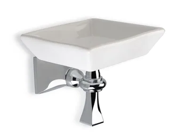 PRISMA - Ceramic soap dish by Stilhaus