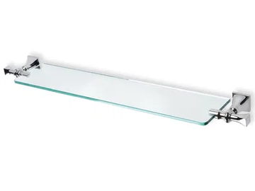 PRISMA - Glass bathroom wall shelf by Stilhaus