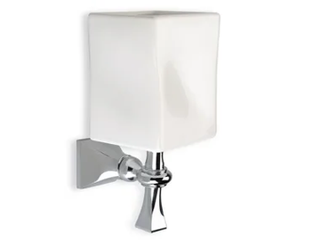 PRISMA - Wall-mounted ceramic toothbrush holder by Stilhaus