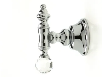 SMART LIGHT - Chromed brass robe hook by Stilhaus