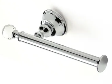 SMART LIGHT - Chromed brass toilet roll holder by Stilhaus