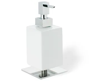 URANIA - Ceramic Bathroom soap dispenser by Stilhaus