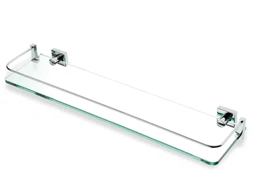 URANIA - Glass bathroom wall shelf by Stilhaus