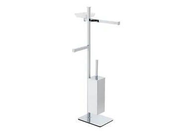 URANIA U21 - Standing brass towel rack by Stilhaus
