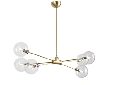 LIGHTING LAB 21032 - LED blown glass and metal chandelier by Stillux