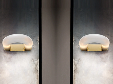 LIGHTING LAB 21063 - LED blown glass wall light by Stillux