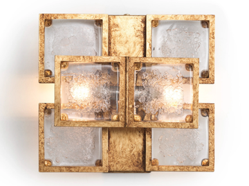 NEW DIRECTIONS 20635 - LED metal and glass wall light by Stillux