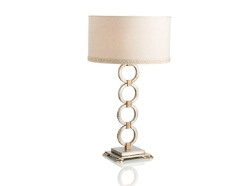 NEW DIRECTIONS 20708 - Metal table lamp with linen lampshade by Stillux