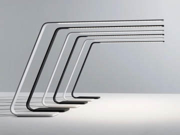 LAMA - LED aluminium table lamp by Stilnovo