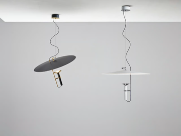 LUNA - Aluminium pendant lamp by Stilnovo