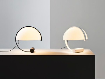 META - LED metal table lamp by Stilnovo
