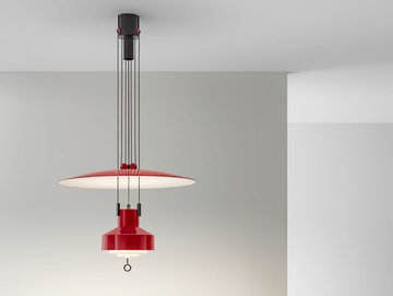 SALISCENDI - LED adjustable metal pendant lamp by Stilnovo