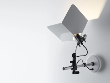 TRIEDRO - LED iron wall lamp by Stilnovo