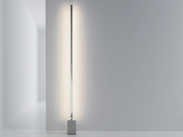 XILEMA - LED floor lamp in aluminum and PMMA by Stilnovo