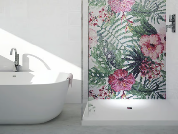 JUNGLE - Indoor/outdoor glass mosaic by STON