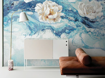 SPRING FLOW - Indoor/outdoor glass mosaic by STON