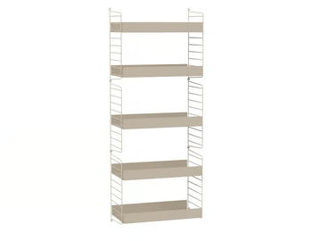 LIVING ROOM B - Open floating shelving unit by String Furniture