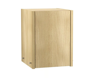 STRING® SYSTEM TINY - Vertical wood veneer wall cabinet by String Furniture