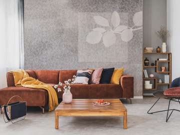 PANTHER PATTERN - Wallpaper with floral pattern by Studijo