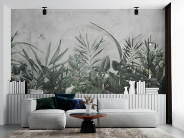 PARROTS - Tropical wallpaper by Studijo