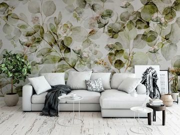 SPRING GARDEN - Wallpaper with floral pattern by Studijo