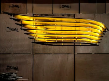 LEAF - MDF pendant lamp by Studio Beam