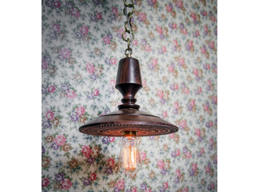 SUNDAR - Wooden pendant lamp by Studio Beam