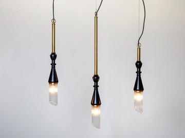 TINA - Brass pendant lamp by Studio Beam